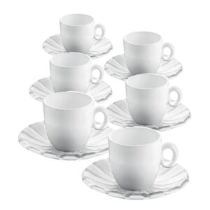 Guzzini - Ensemble de 6 Tasses Espresso GRACE