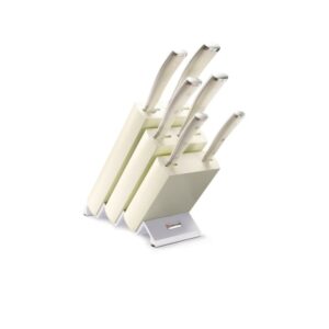 Wusthof - Ens bloc de couteaux Classic Ikon Crème