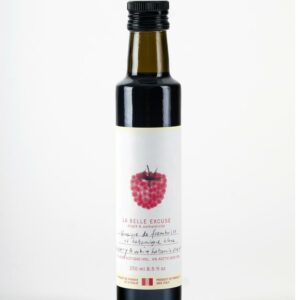 La Belle Excuse - Vinaigre de framboise et balsamique blanc 250ml