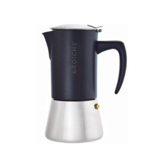 Grosche - Cafetière Espresso Milano Steel 6 tasses