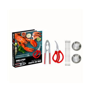 DANESCO - Ensemble de 8 outils pour fruits de mer