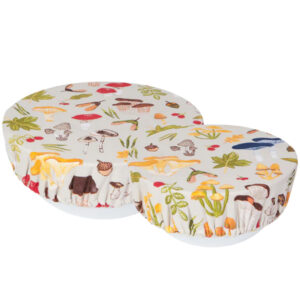 Now Design - Set of 2 bowl covers mushrooms