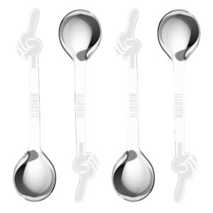 Bialetti - Ensemble de 4 cuillères Petit Bonhomme 'Omino'