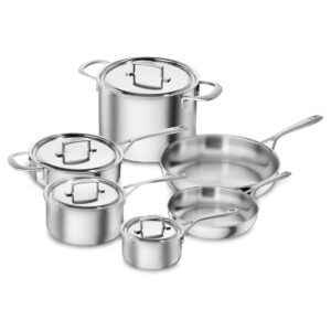 Demeyere - Batterie de cuisine de 10 pièces INDUSTRY