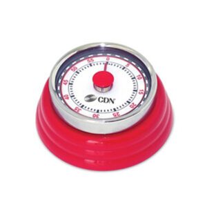 CDN - Minuterie mécanique compacte, Rouge