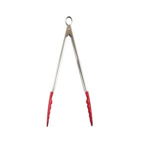 Cuisipro - Pinces en silicone 24 cm, Rouge