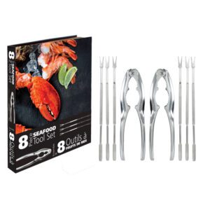 Danesco - Ensemble de 8 outils pour fruits de mer