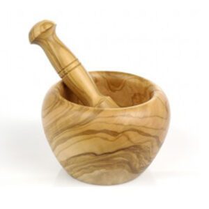 Bérard - Mortier et pilon en bois d'olivier