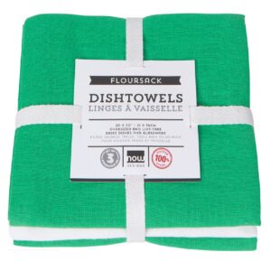 Floursack - Linges à vaisselle, Vert Végétale