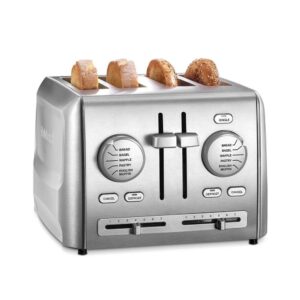Cuisinart - Grille-pain 4 tranches CUSTOM SELECT