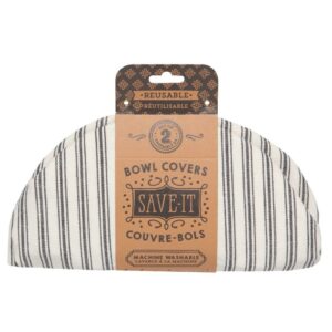 Now Design - Ensemble de 2 couvre-bols, rayures