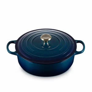 Le Creuset - Cocotte en fonte émaillée ronde et basse 30cm 6.2L