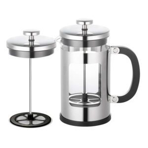 Cuisinox - Cafetière à piston avec manche noir 1L