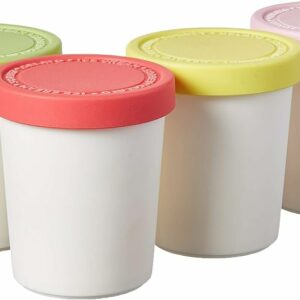 Tovolo - Ensemble de 4 mini contenants à crème glacée