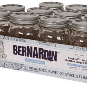 Bernardin - 500 ml Mason Jars