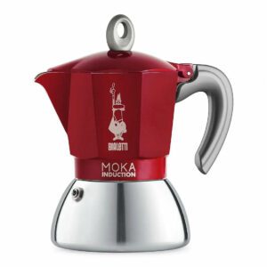 Bialetti - Moka induction 2 tasses - Rouge