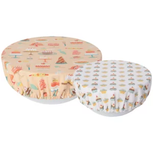 Now Design - Cake Walk Bowl Covers Set of 2