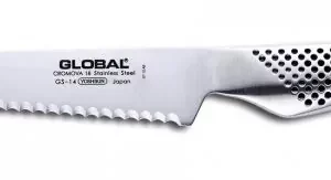 Global - Couteau utilitaire dentelé 15cm