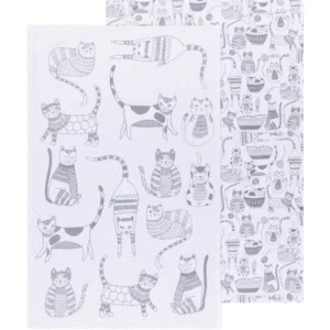 Floursack - Linges à vaisselle motif chats