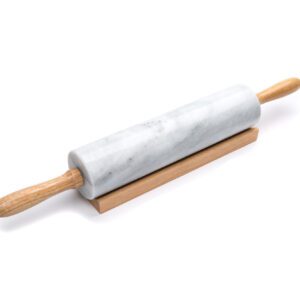 Fox Run - Rouleau en marbre avec poignées