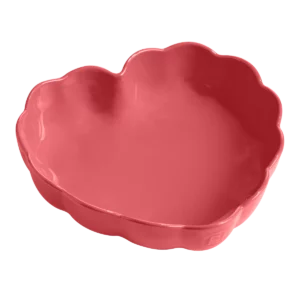 Emile Henry -  Moule à gâteau coeur Madeleine - Rose