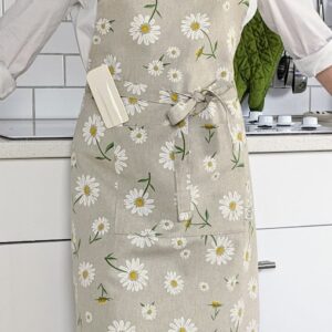 Sac en Vrac - Tablier de cuisine motif marguerites