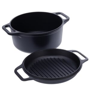 Victoria - Cocotte combo polyvalente, 5.7L, en fonte